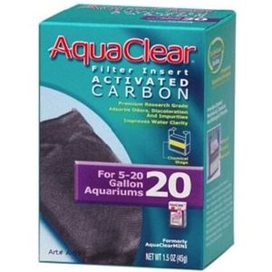 Inserto De Filtro De Carbon Activo Aquaclear 20-45 Gr