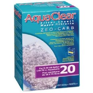 Inserto De Filtro Aquaclear 20 Zeo-carb 55 Gr