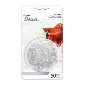 Perlas Decorativas Transparentes Para Acuario Marina 2 Packs