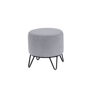 Puff Boston (40x40x40) Gris - DKO DESING SAS