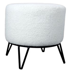 Puff Ovejo (40x40x40) Blanco - DKO DESING SAS