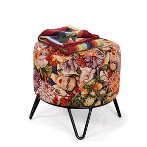 Puff Boston Frida (40x40x40) Multicolor - DKO DESING SAS