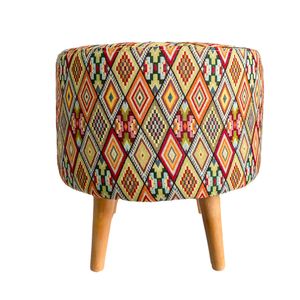 Puff Redondo 4 patas (39x40x40) Artemiza - DKO DESING SAS