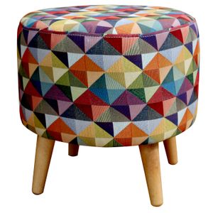 Puff Redondo 4 patas (40x40x40) Colors - DKO DESING SAS
