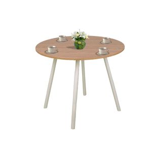 Mesa de Comedor redondo 4p (75x90x90) vienes - DKO DESING SAS