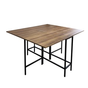 Mesa de Comedor Plegable (77x111x85) Amaretto - DKO DESING SAS