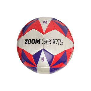 Balon De Futbol N°5 Mabuti Rojo Morado 32 Paneles - Zoom Sports