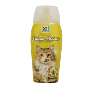 Shampoo Gatos Todas las Razas 200 Ml