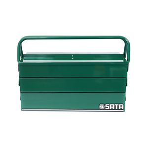 Caja de Herramientas Metálica verde de 17" Sata ST95104ASC