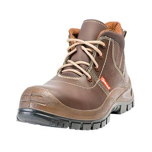 Bota Trooper cuero café con puntera talla 40