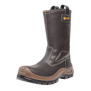 Bota soldador Welder café con puntera talla 42 Robusta