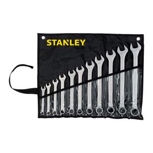 Juego De 11 Llaves Combinadas En Pulgadas 3/8" - 1" 86-084 Stanley