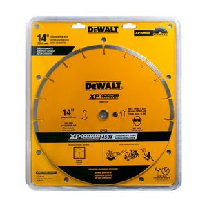 Disco Diamantado Segmentado XP De 14" (355 mm) P/Concreto Curado Dewalt DW4744