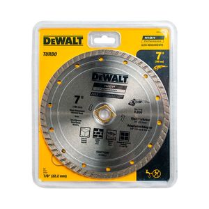 Disco Diamantado Turbo Ranurado 7 Pulg  Dewalt  DW47700HP