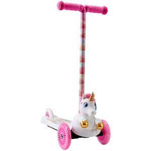 Patineta Scooter Monopatin Unicornio En 3D 3 Ruedas Niños de 3 a 6 Años