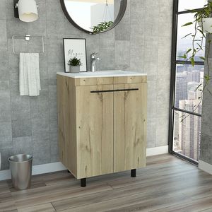 Mueble Inferior para Baños Cinza Bertolini Color Duna