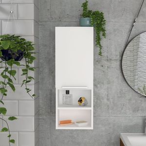 Mueble Auxiliar para Baño Operative Bertolini Color Blanco