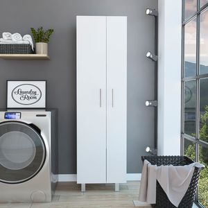 Mueble Alacena Despensa de Cocina Paris Bertolini Color Blanco