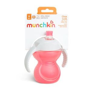 Vaso de Entrenamiento 7Oz Click Lock Bite RosaP - Munchkin