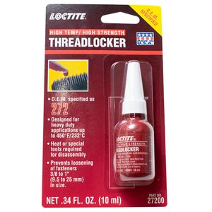 Fijador de Rosca Fuerza alta Loctite 272 x 10 Ml