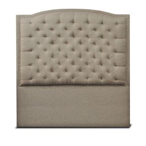 Cabecero Espaldar Bertolini Beige Cama de 100 cm