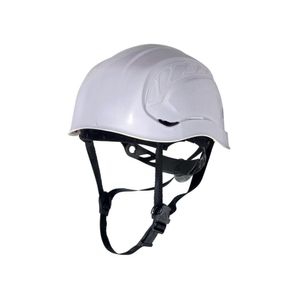 Casco granite peak blanco con barbuquejo Delta plus