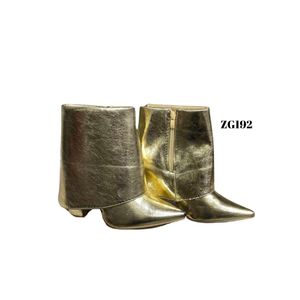 Botin dorado doblez