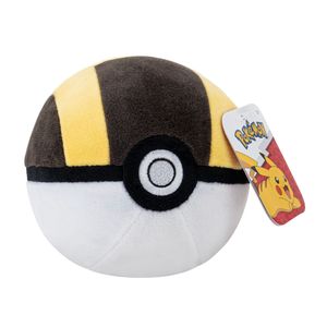 Peluche Poke Ball 12Cm Ultraball Negro Blanco - Pokemon