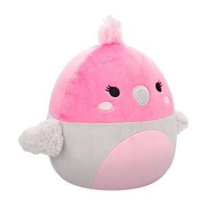 Peluche 19Cm Jayla Pajaro Galah Rosa Gris - Squishmallows