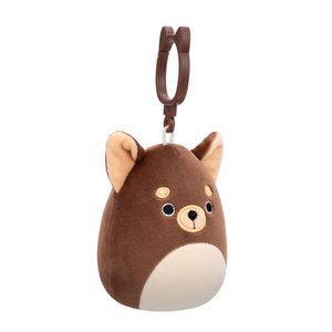 Peluche Llavero 8Cm Barkevina Chihuahua Marron - Squishmallows