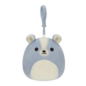 Peluche Llavero 8Cm Sol Zorrillo Azul Peludo - Squishmallows