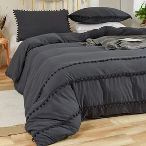 Duvet Tassels Top Negro