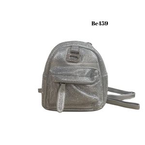 Morral Plateado Apliques Brillantes