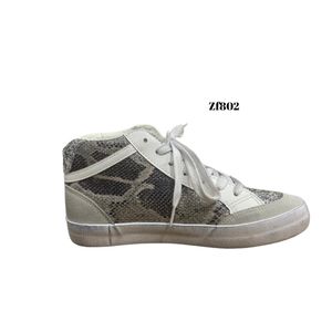 Calzado Incanta shoes Tenis Textura Gris Apliques Zf802