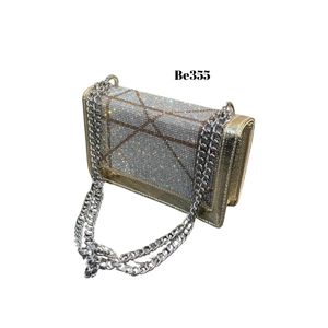 Bolso Incanta shoes Bolso Dorado Apliques Cadena Be355