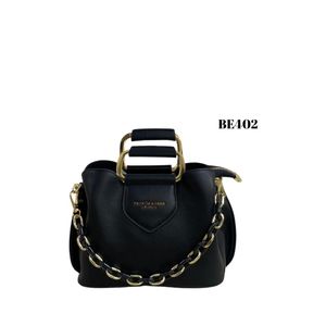 Bolso Negro Detalles Dorados