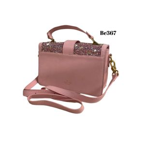 Bolso rosa piedras tornasol