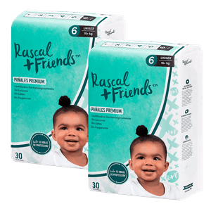 Pañales Talla6 Set X 2 Paquetes 30Und - Rascal + Friends