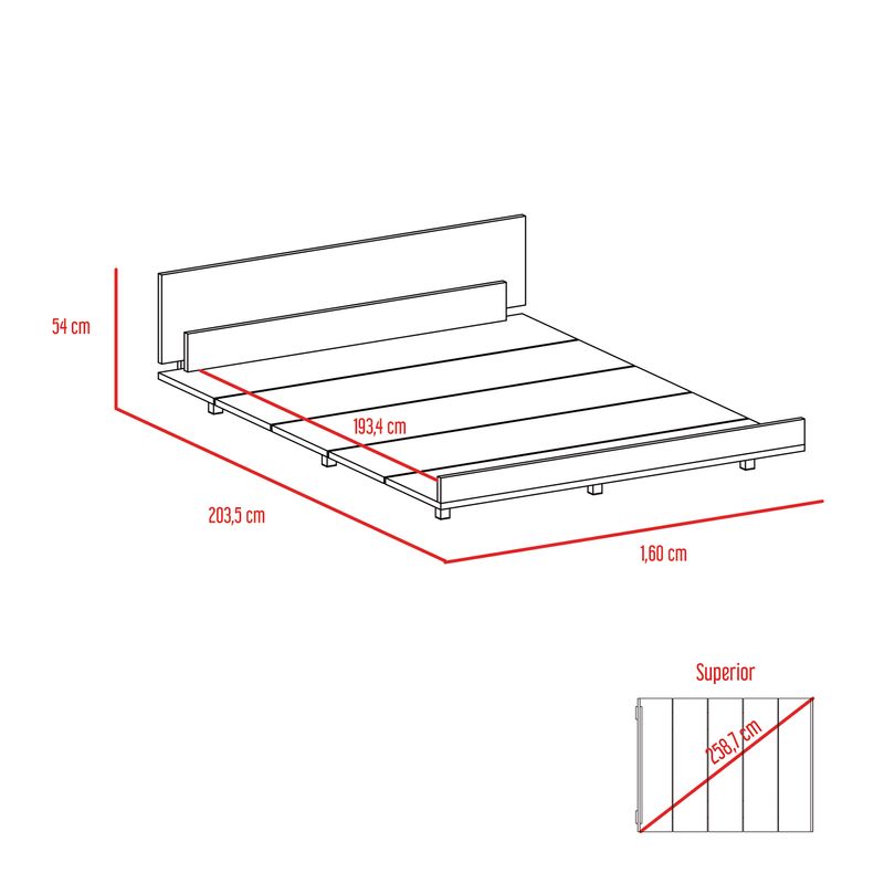 ISO-Cama-KAIA-160-Frontal