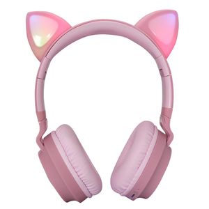 Audifonos Diadema Con Bluetooth Diseño De Gato