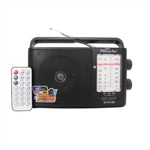 Radio Portatil 3 Bandas Con Mp3 Y Control Remoto