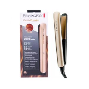 Plancha Para Cabello Remington Keratina Con Aceite De Argan