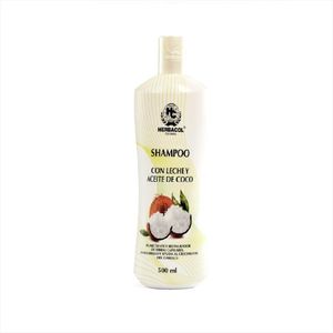 Shampoo Con Leche Y Aceite De Coco 500ml