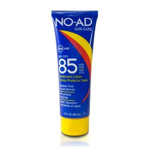 NO-AD Protector solar  85 SPF de 89ml