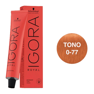 Tinte Igora Royal 0-77 Concentrado Cobre