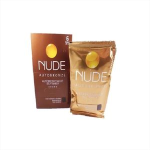 Nude Autobronceador Self Tanner Crema Caja 6 Sobres 20ml