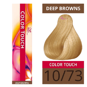 Tinte Color Touch 10-73 Rubio Ultra Claro Marron Dorado