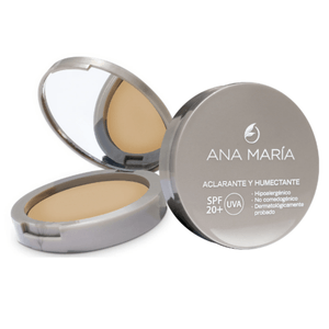 Ana Maria Polvo Facial Compacto Aclarante y Humectante Avellana 15g