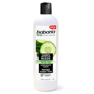 Babaria Shampoo Nutritivo Rizos con Pepino 400ml