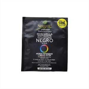 Naissant Mascarilla Matizante Negro Caja X 12